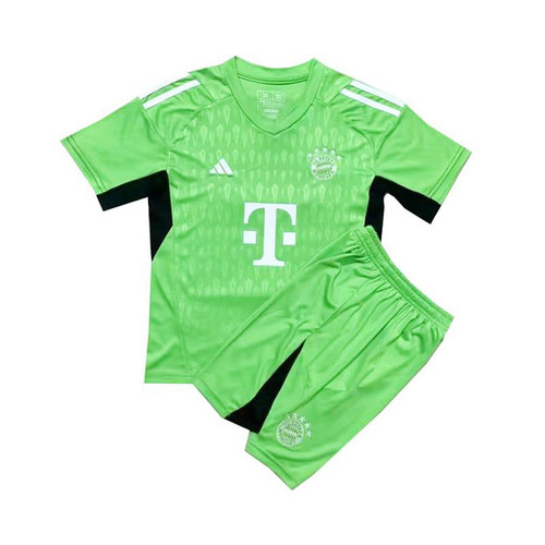 maglia bayern münchen portiere 2023-2024 verde bambino