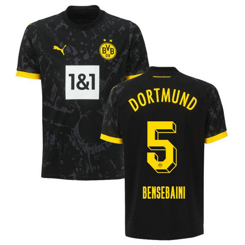 maglia bensebaini borussia dortmund seconda 2023-2024 uomo