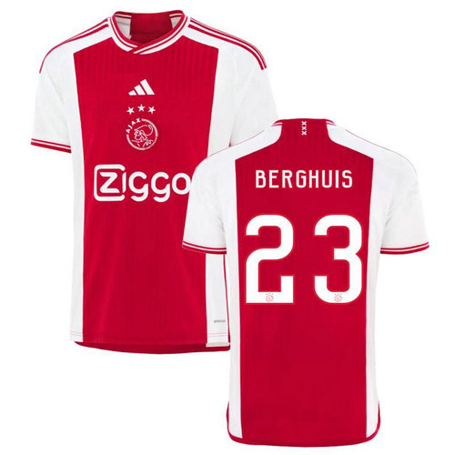 maglia berghuis 23 ajax prima 2023-2024 uomo