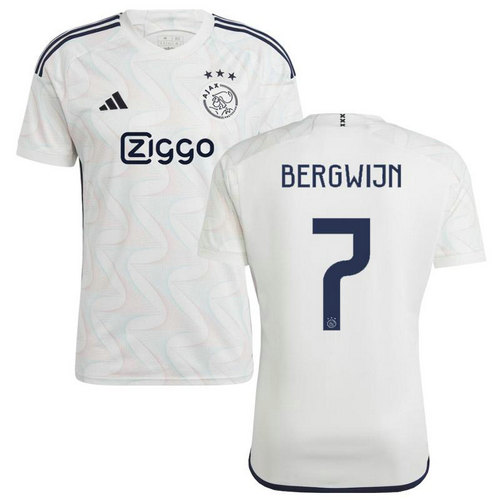 maglia bergwijn 7 ajax seconda 2023-2024 uomo