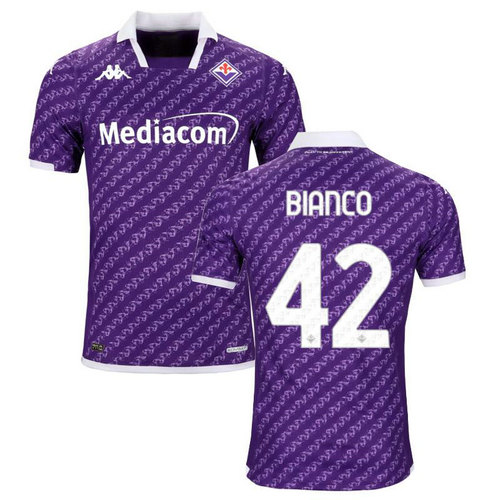 maglia bianco 42 fiorentina prima 2023-2024 uomo