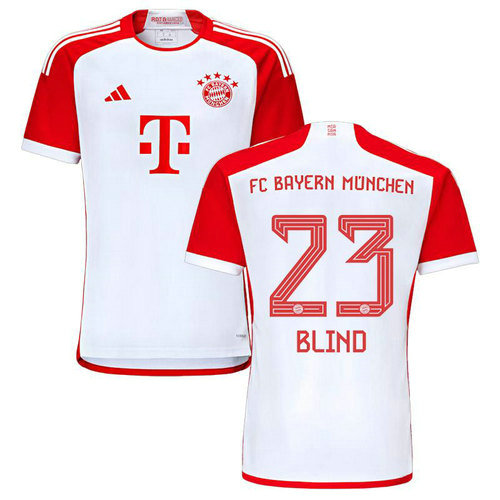 maglia blind 23 bayern münchen prima 2023-2024 uomo