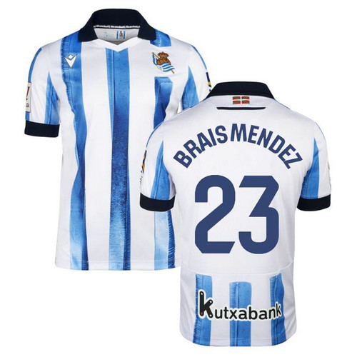 maglia brais_mendez 23 real sociedad prima 2023-2024 uomo