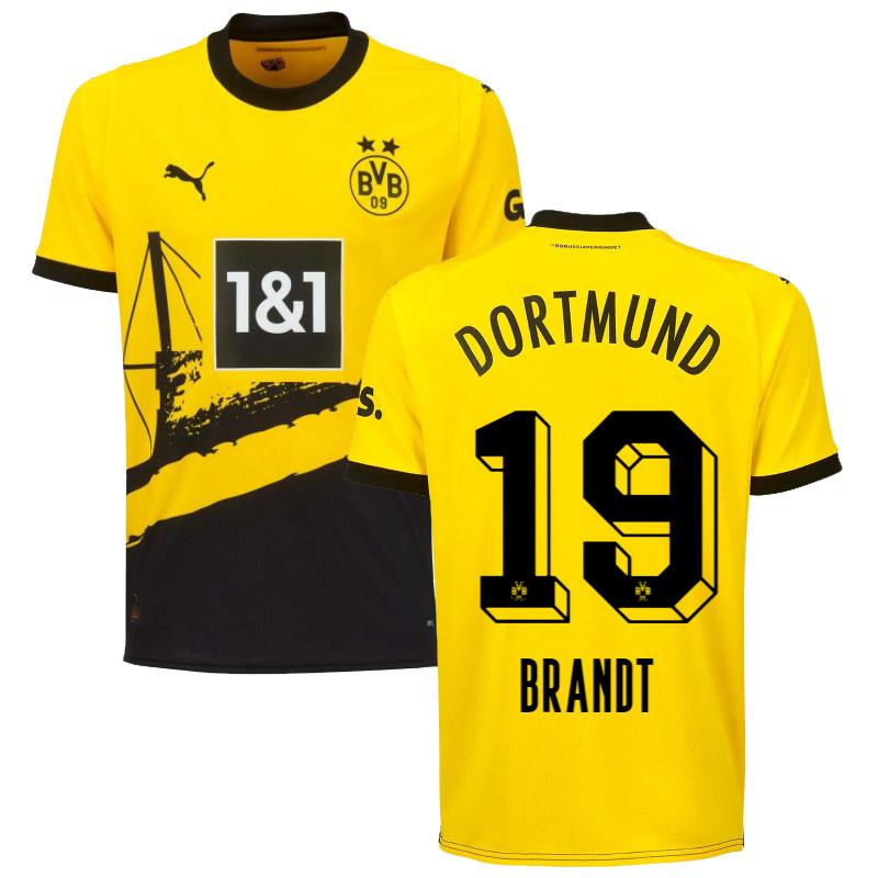 maglia brandt 19 borussia dortmund prima 2023-2024 uomo