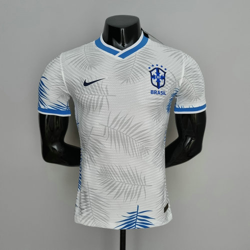 maglia brasile bianca 2022-2023 player version uomo