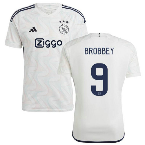 maglia brobbey 9 ajax seconda 2023-2024 uomo