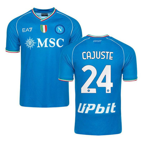 maglia cajuste 24 napoli prima 2023-2024 uomo