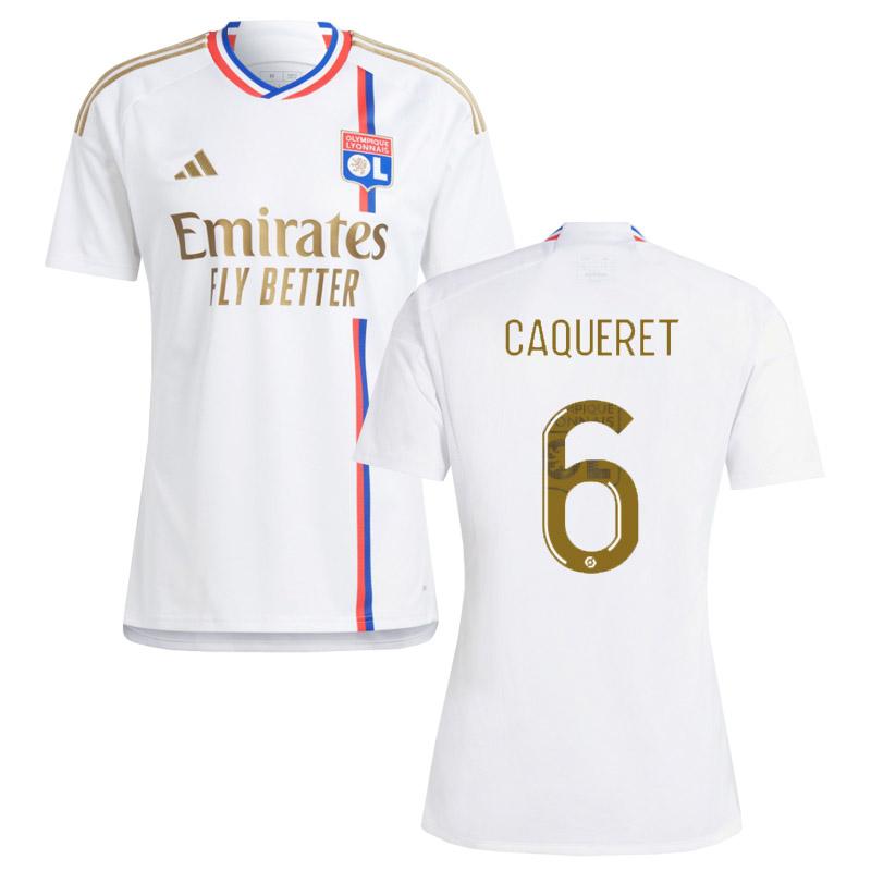 maglia caqueret 6 lyon prima 2023-2024 uomo