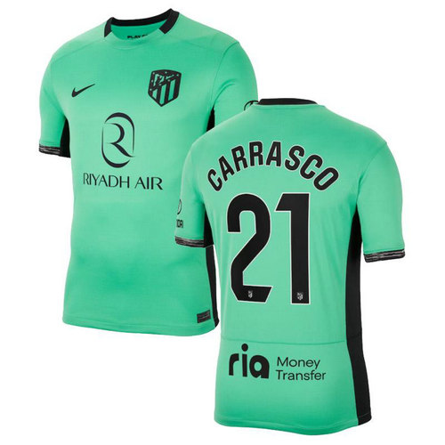 maglia carrasco 21 atlético madrid terza 2023-2024 uomo