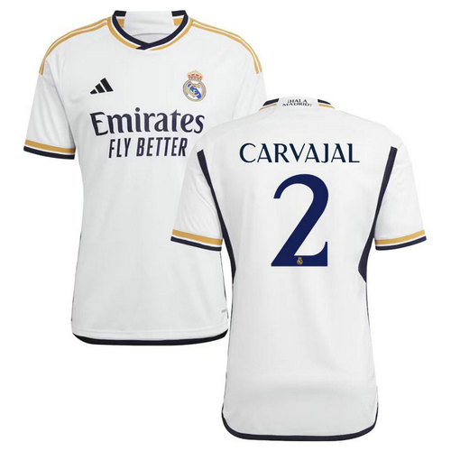 maglia carvajal 2 real madrid prima 2023-2024 uomo