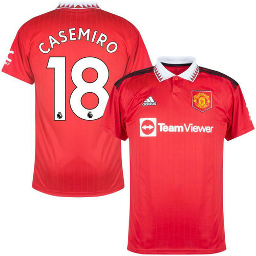 maglia casemiro 18 manchester united prima 2022-2023 a poco prezzo uomo