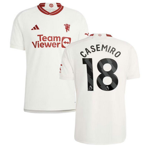 maglia casemiro 18 manchester united terza 2023-2024 uomo