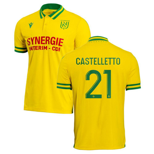 maglia castelletto 21 fc nantes prima 2023-2024 uomo