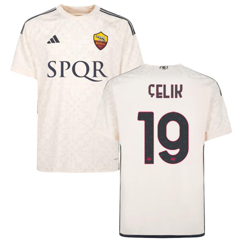 maglia celik as roma seconda 2023-2024 uomo