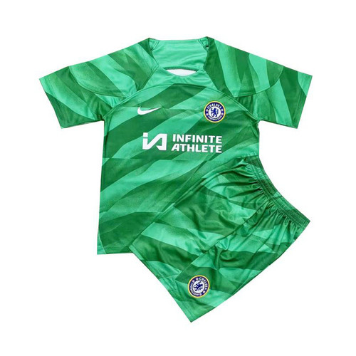 maglia chelsea portiere 2023-2024 verde bambino