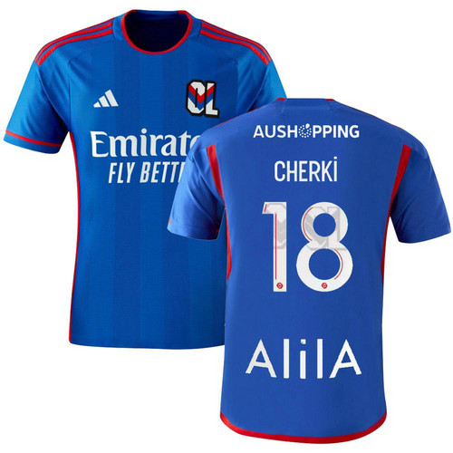 maglia cherki 18 olympique lyon terza 2023-2024 uomo