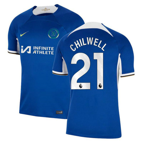 maglia chilwell 21 chelsea prima 2023-2024 uomo