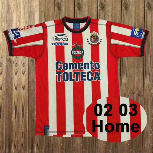 maglia chivas usa prima 2002-2003 uomo