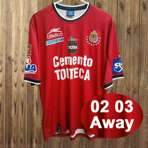 maglia chivas usa seconda 2002-2003 uomo