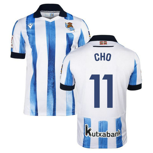 maglia cho 11 real sociedad prima 2023-2024 uomo