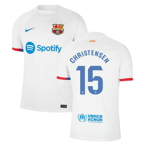 maglia christensen 15 barcellona seconda 2023-2024 uomo