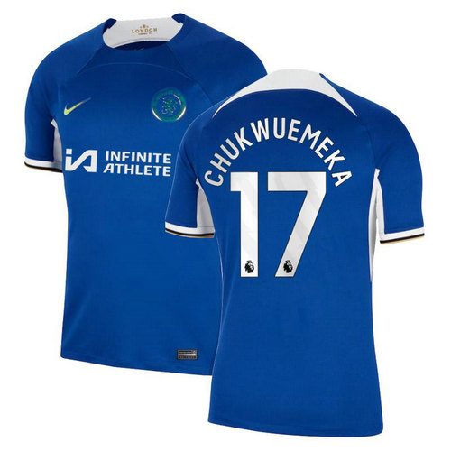 maglia chukwuemeka 17 chelsea prima 2023-2024 uomo