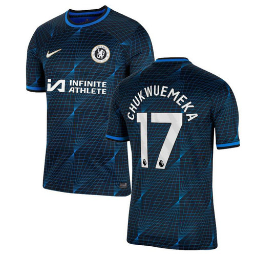 maglia chukwuemeka 17 chelsea seconda 2023-2024 uomo