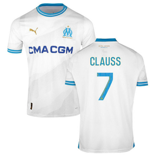 maglia clauss 7 olympique marsiglia prima 2023-2024 uomo