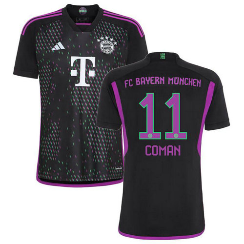 maglia coman 11 bayern münchen seconda 2023-2024 uomo