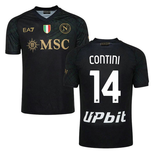 maglia contini 14 napoli terza 2023-2024 uomo