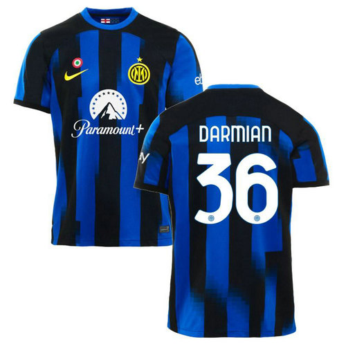 maglia darmian 36 inter milan prima 2023-2024 uomo