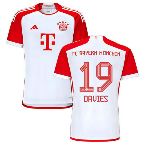 maglia davies 19 bayern münchen prima 2023-2024 uomo