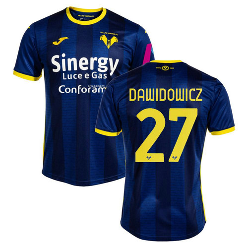 maglia dawidowicz 27 hellas verona prima 2023-2024 uomo