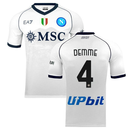 maglia demme napoli seconda 2023-2024 uomo