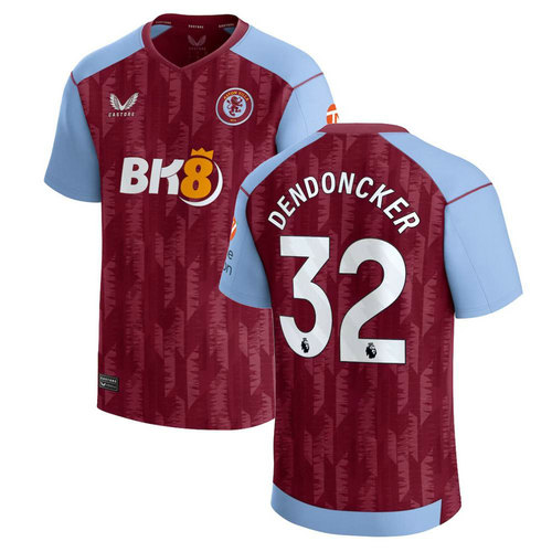 maglia dendoncker 32 aston villa prima 2023-2024 uomo