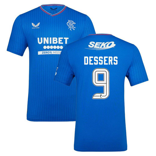 maglia dessers 9 glasgow rangers prima 2023-2024 uomo