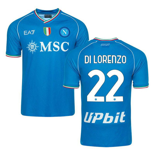 maglia di lorenzo 22 napoli prima 2023-2024 uomo