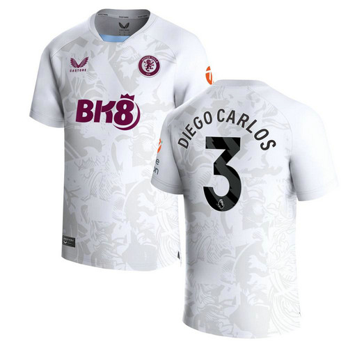 maglia diego carlos 3 aston villa seconda 2023-2024 uomo