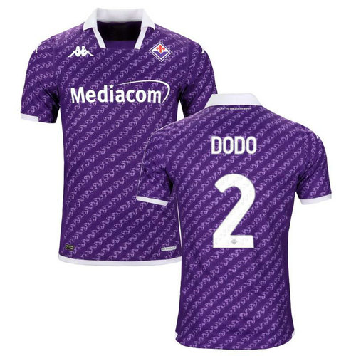 maglia dodo 2 fiorentina prima 2023-2024 uomo