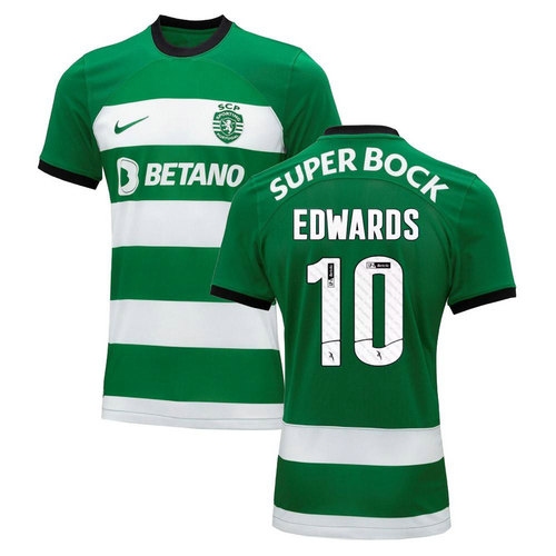 maglia edwards 10 sporting lisbona prima 2023-2024 uomo