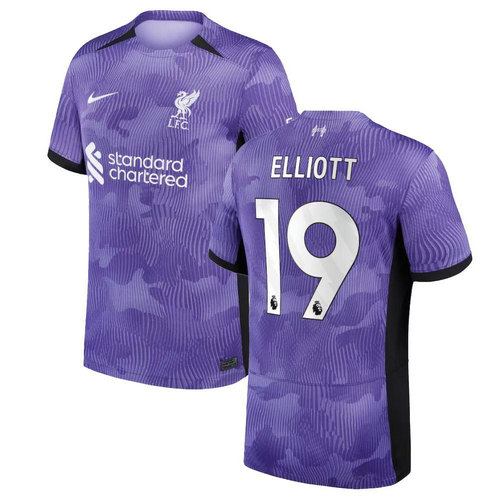 maglia elliott 19 liverpool terza 2023-2024 uomo