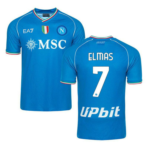 maglia elmas 7 napoli prima 2023-2024 uomo