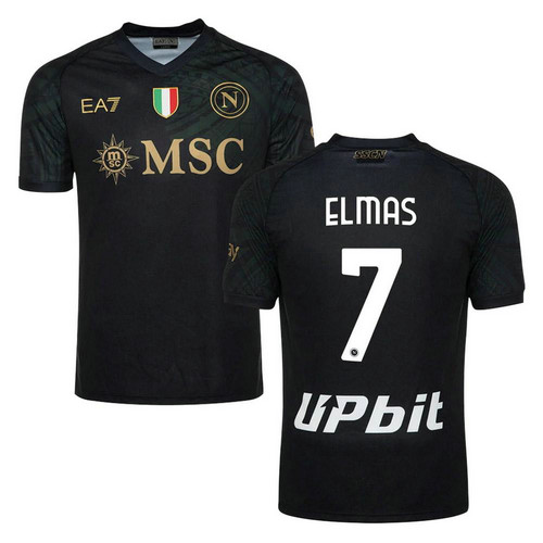 maglia elmas 7 napoli terza 2023-2024 uomo