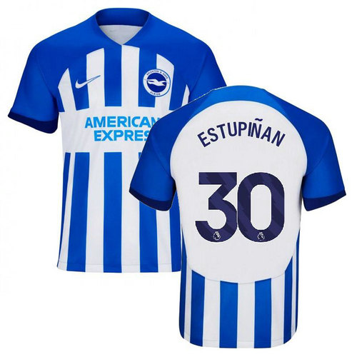 maglia estupinan 30 brighton prima 2023-2024 uomo