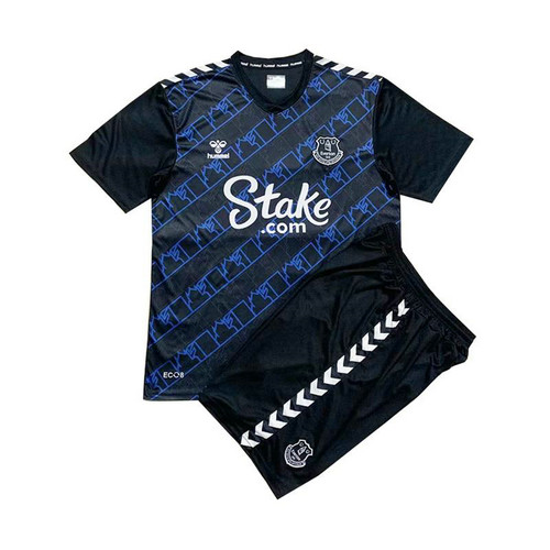 maglia everton portiere 2023-2024 nero bambino