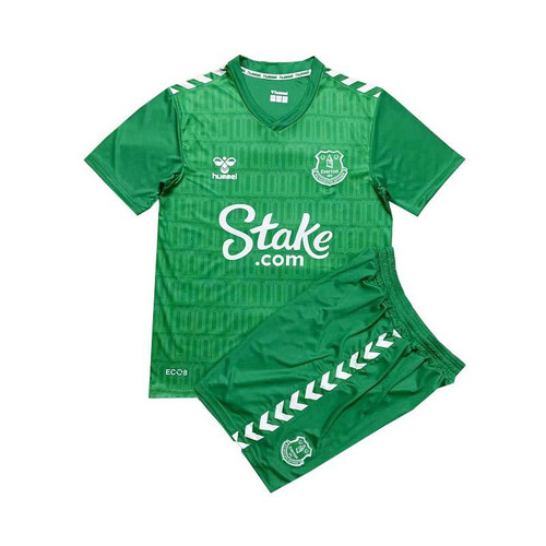 maglia everton portiere 2023-2024 verde bambino