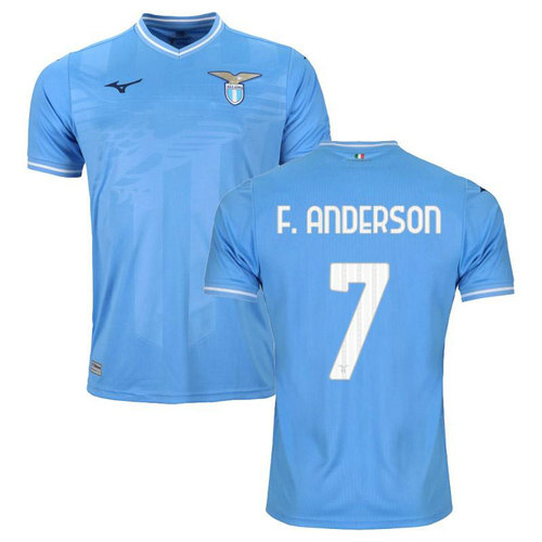 maglia f. anderson 7 lazio prima 2023-2024 uomo