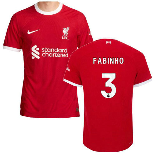 maglia fabinho 3 liverpool prima 2023-2024 uomo