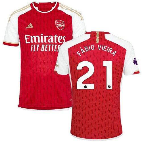 maglia fabio vieira 21 arsenal prima 2023-2024 uomo