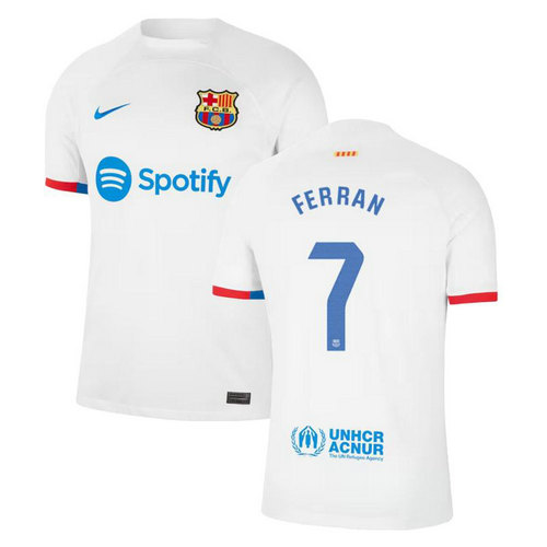 maglia ferran 7 barcellona seconda 2023-2024 uomo